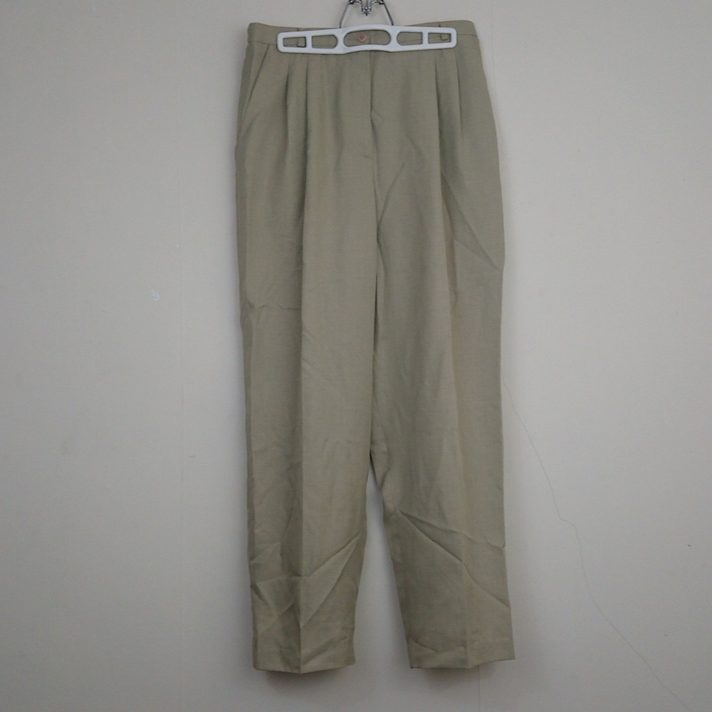 Vintage Tofy Tan Khaki Slacks Trousers Pants